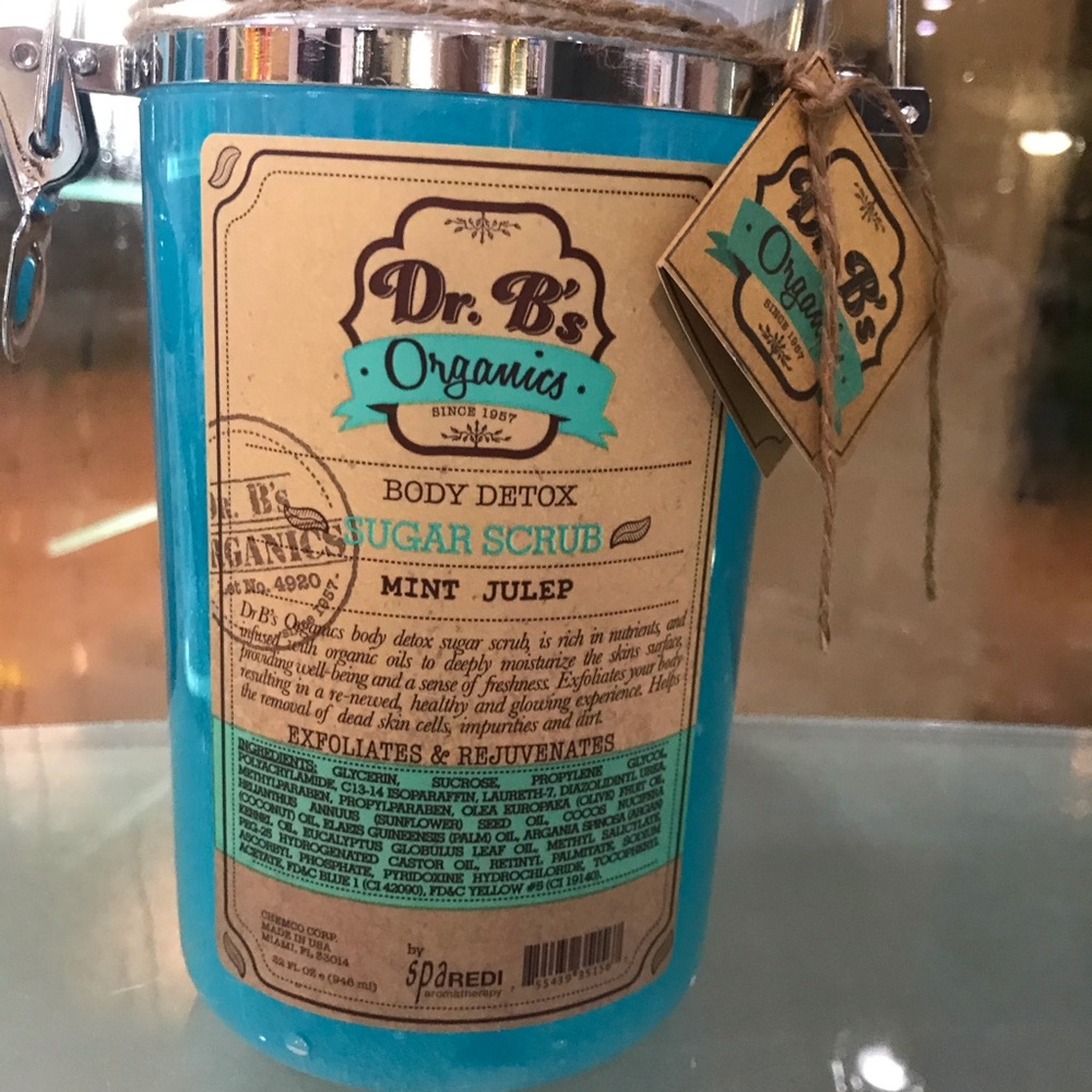 Dr B’s sugar scrub